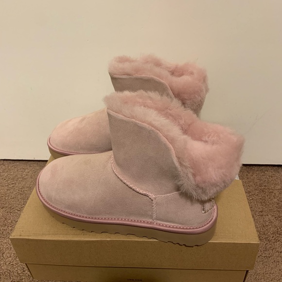 NIB UGG Classic Mini Swarovski Crystal Boots - Picture 2 of 4